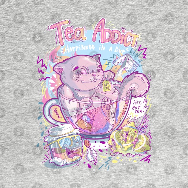 Tea Addict fun and totally rad Kit-tea by SPIRIMAL